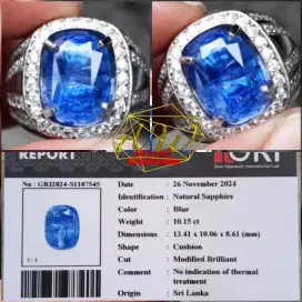 NATURAL BLUE SAPPHIRE SRILANKA 10.15CARAT