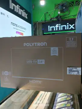 Tv Polytron 24 inci Digital Garansi resmi dan segel ori