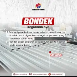 Bondek ( ada berbagai ukuran )