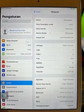 Ipad mini 2 wifi celullar aman