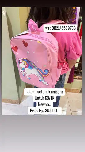 Tas Ransel Anak Perempuan