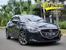 Mazda 2 V AT 2015 Hitam metalik