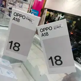 Promo Oppo A18 4/128 garansi resmi