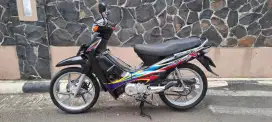 Honda Supra X 100 Thn 2001 Pajak dan Plat DKI Hidup Panjang