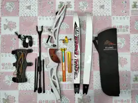 Dijual edisi pensiun jilid 2:
1 set INFITEC CHALLENGER ILF Recurve Bow