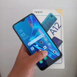 Oppo a12 4/64GB bekas garansi resmi