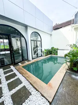 View Sawah Abadi for Sale Villa Padonan Canggu Full Furnish