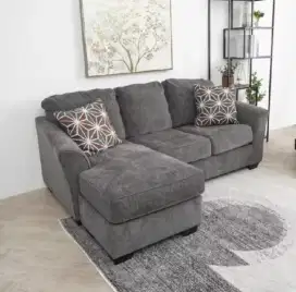 Dijual sofa bekas murah sofa L ashley brise sectional