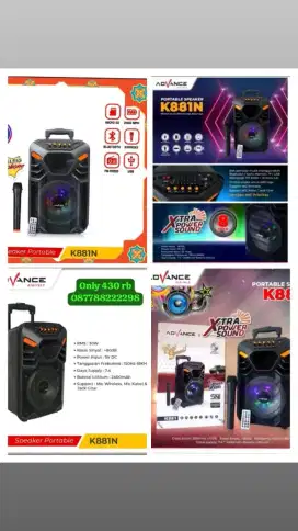 Speaker Bluetooth Advance K881N