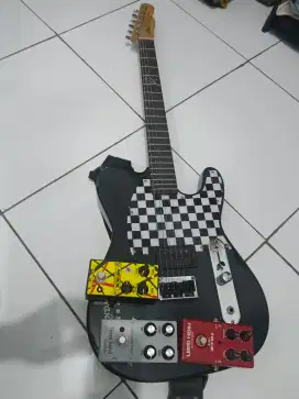 Telecaster avril lavigne signature n 3 efek stombox