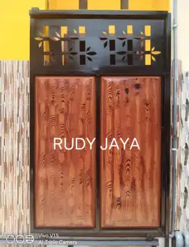 Pintu pagar tralis canopy balkon dll