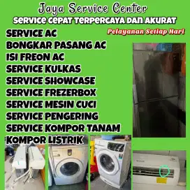 Service AC Bongkar Pasang AC Servis Mesin Cuci Kulkas Frezer Tulangan