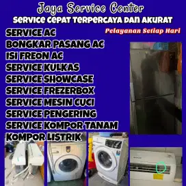 Service AC Bongkar Pasang AC Servis Mesin Cuci Kulkas Frezer Kebomas