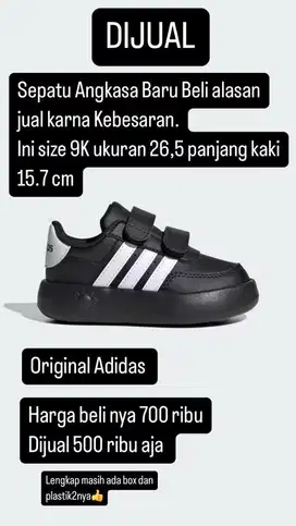 Sepatu anak baru