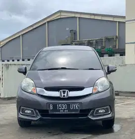 Honda Mobilio 1.5 E Prestige AT 2015 Abu Abu Automatic Genap Cash A/T