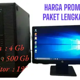 PROMO PAKET KOMPUTER CORE i5 G4 BUILTUP