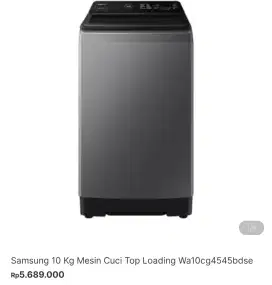 Samsung mesin cuci 10 kg