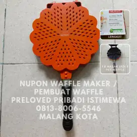 NUPON WAFFLE MAKER / PEMBUAT WAFFLE