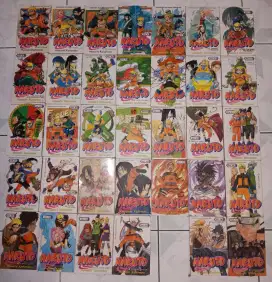 KOMIK NARUTO BEKAS VOL 1-30 ; 32 ; 33 ; 40 ; 41