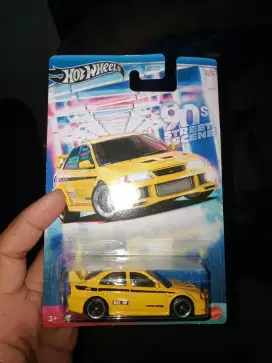 Hotwheels lancer evo diecast 90'street scene