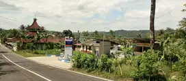 DIJUAL TANAH & SAWAH WANOGARA KULON SAMPING SPBU INDOSTATION