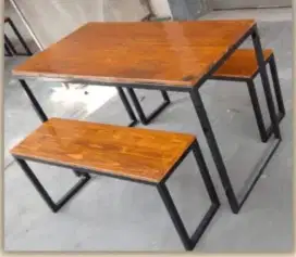 Meja cafe free ongkir