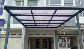 INSTALASI KANOPI ATAP SOLARTUFF