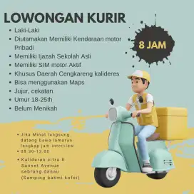 Lowongan Kurir Motor