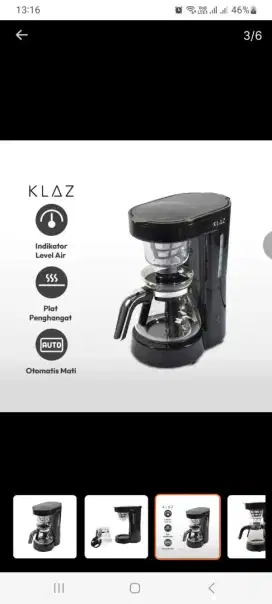 Coffe maker KLAZ ace hardware