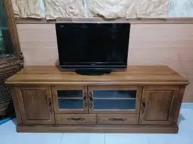 Jual meja  TV jati