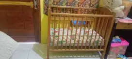 Box bayi kayu jati