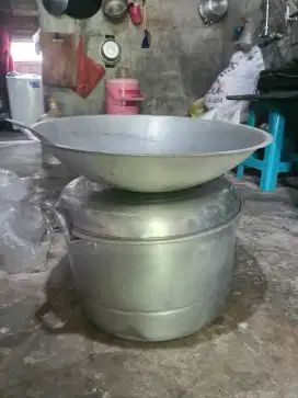 DANDANG 40CM + WAJAN DIAMETER 50CM BEKAS