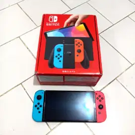 Nintendo Switch OLED Original Fullset Like New