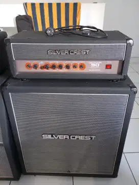 Original Ampli Gitar Bass Silver Crest Destroyer 90