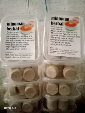 Minuman jahe herbal