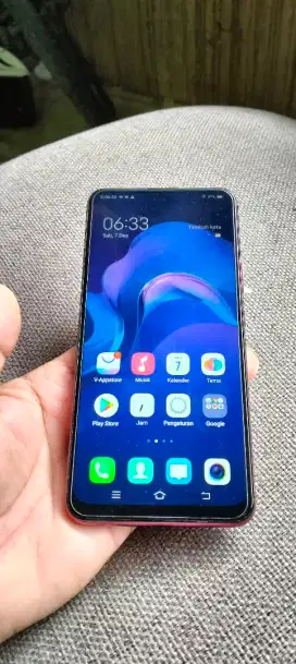 Vivo V15 4G LTE 6/64 sidik jari batangan normal siap pakai