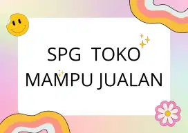 SPG TOKO MAMPU JUALAN