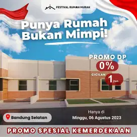 RUMAH SUBSIDI BANDUNG DP ALL IN 3,5 JUTA CICILAN 1 JUTAAN