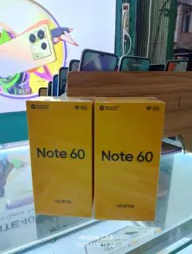 Realme NOTE 60 4+4/64 GB Garansi resmi dan segel ori