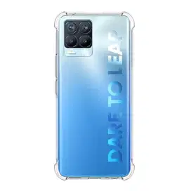 Anti Crack Softcase Case Casing Realme 8 / 8 Pro / 4G Bening Transpara