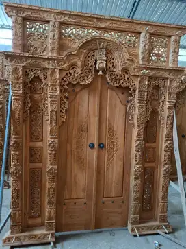 gebyok 200x250 jati ukir