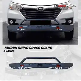 TANDUK GUARD AVANZA MODEL CROSSGUARD HITAM,MERAH,SILVER