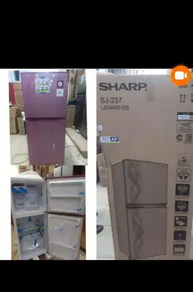 Kulkas SHARP 2 Pintu Jumbo