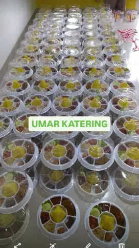 Tumpeng mini box komplit