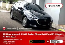 [ LOW KM ] Mazda 2 Mazda2 1.5 GT Sedan SkyactivG Hitam AT 2022/2023