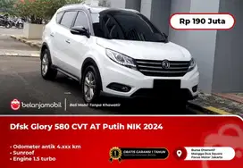 [ KM 4RB ] Dfsk Glory 580 1.5 Turbo CVT AT Sunroof Putih 2024/2023