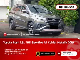 [LOW KM] Toyota Rush 1.5L TRD Sportivo AT Coklat Metalik NIK 2019