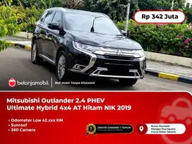 [LOW KM] Mitsubishi Outlander 2.4 PHEV Ultimate Hybrid 4x4 AT NIK 2019