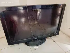 Lcd panasonic  rusak