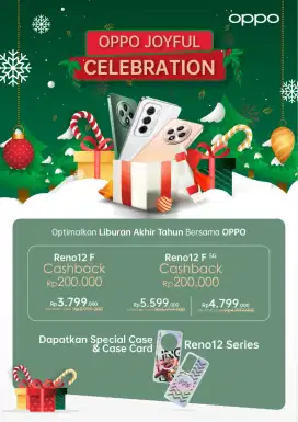 OPPO Reno 12f Cashback 500k , special akhir tahun